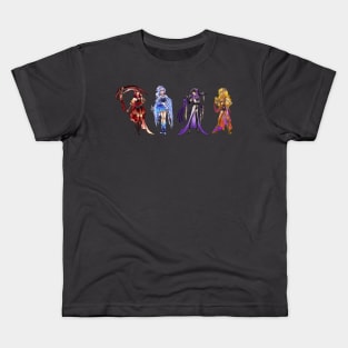 RWBY Art Nouveau Team 2 Kids T-Shirt